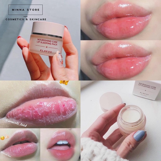 MẶT NẠ NGỦ MÔI KLAVUU LIP SLEEPING MASK