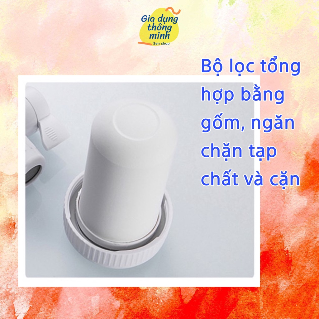 LÕI LỌC NƯỚC TẠI VÒI BẰNG SỨ JINGEN JN-15 – CÔNG NGHỆ NHẬT BẢN