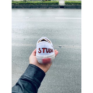 Giày Van Custom "Handes" Chipi