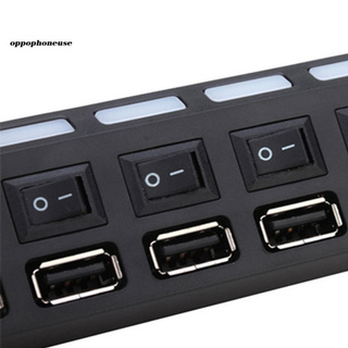 Bộ hub chia 4 cổng USB 2.0 chuyên dụng cho máy tính