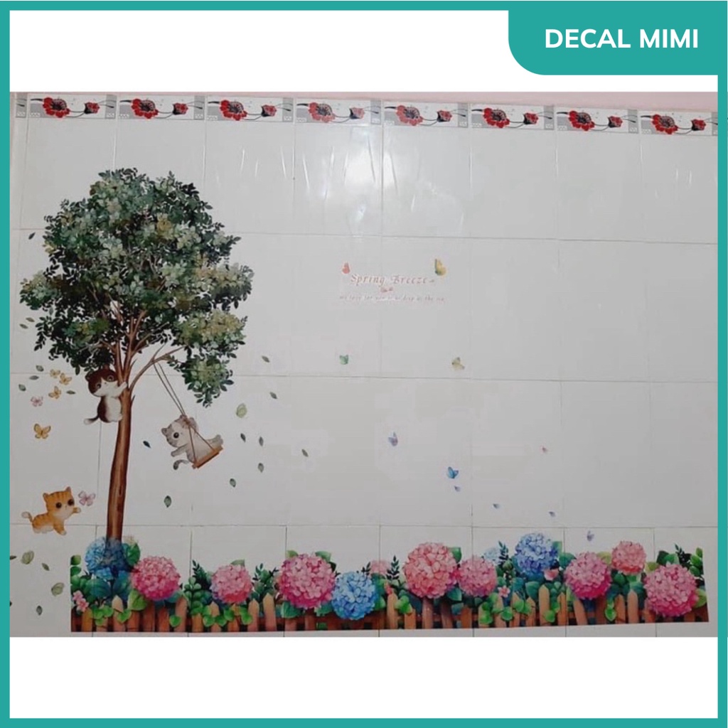 Decal dán chân tường nhiều hình