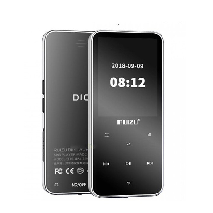 Ruizu D10 - Máy nghe nhạc Lossless, màn hình 2.4 icnh, Bluetooth 4.1 - Hàng Chính Hãng