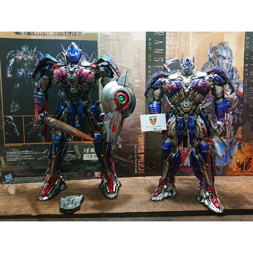 Mô hình cao cấp Soldier Story Toys: Optimus Prime Age of Extinction Diecast Figure Action