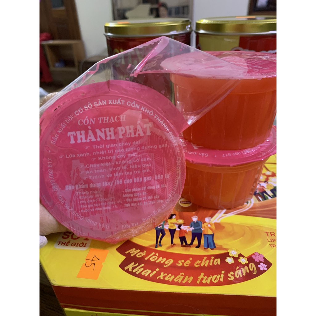 COMBO 2  CỐC CỒN THẠCH THÀNH PHÁT 100G