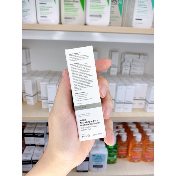 Tinh chất dưỡng trắng sáng The Ordinary Ascorbic Acid 8% + Alpha Arbutin 2% Serum