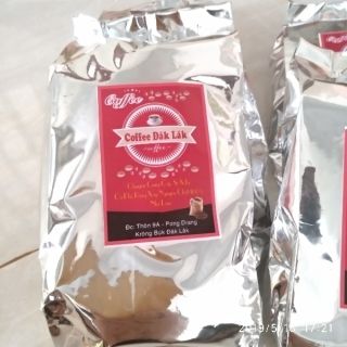1 Kg cà phê hạt Đăk Lăk rang mộc