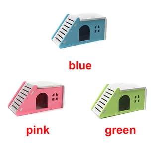 Nhà Gỗ Đồ Chơi Cho Chuột Hamster