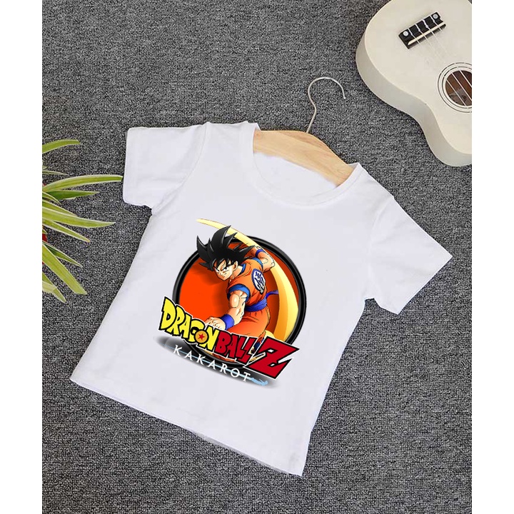 áo thun bé trai songoku dragonball 7 viên ngọc rồng bé trai nhân vật anime dễ thương GK154 cotton co giãn thoải mái