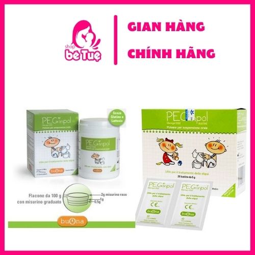 PEGinpol Giảm táo bón cấp và mãn tính Bổ sung chất xơ Giúp nhuận tràng Làm mềm phân hết rối loạn nhu động ruột