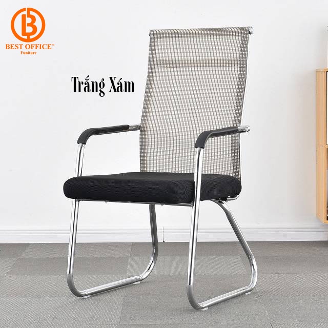 [Mã LIFEXANH03 giảm 10% đơn 500K] Ghế văn phòng chân quỳ lưng cao CQ4101, Khung thép siêu bền, lưng lưới thoáng mát