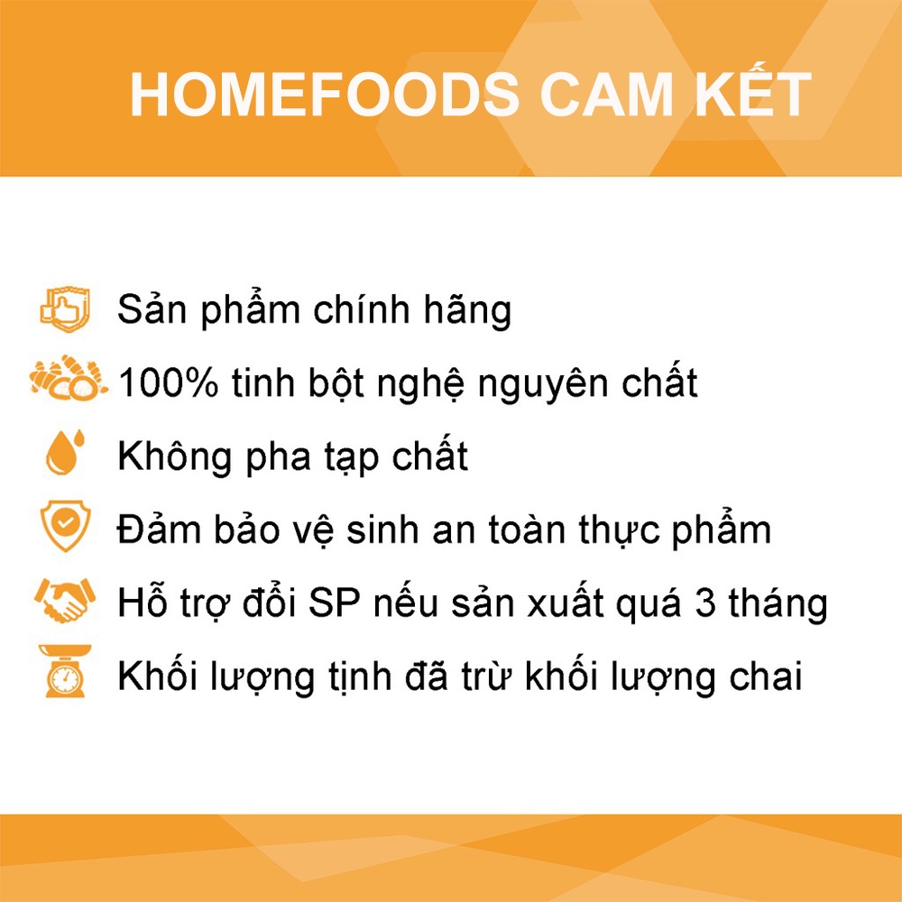 Tinh Bột Nghệ, Tinh Bột Nghệ Nguyên Chất 100% Curcumin
