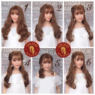 Tóc bộ Sóng nước vàng rêu