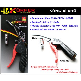 Súng xịt bụi Korper