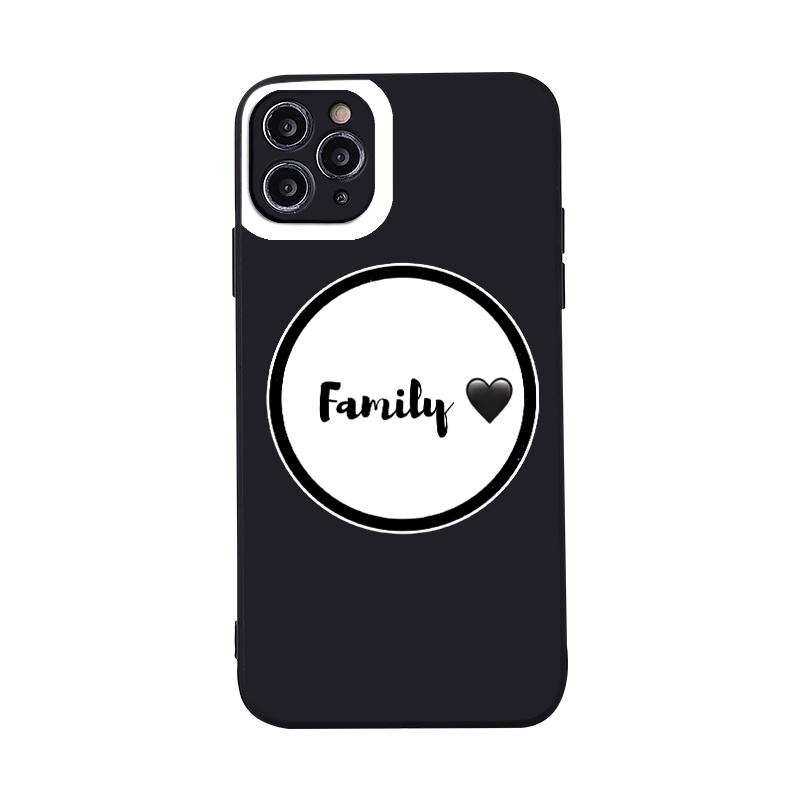 Ốp iphone vuông cạnh ốp lưng iphone Family 6/6splus/7plus/8/8plus/xr/xs/12/13/pro/max/plus/promax tr304