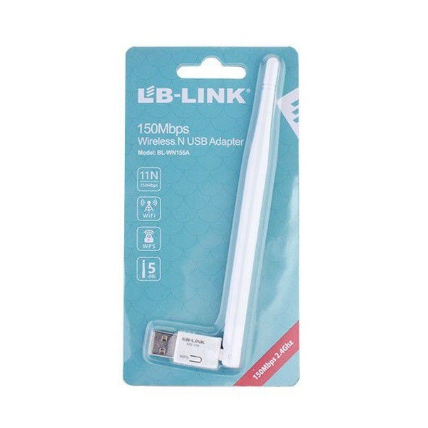 USB Thu Wifi Cho PC, Laptop LB-Link 155A (BL-WN155A) - Hàng Chính Hãng