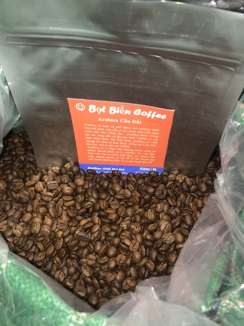 Cà phê rang xay Arabica 500gr - Nguyên chất rang mộc - Bọt biển coffee | BigBuy360 - bigbuy360.vn