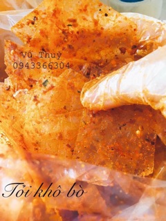 Bánh Tỏi khô bò
