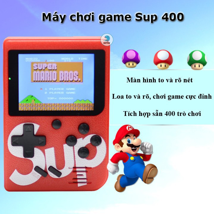 Máy chơi game 400in1 Supreme 2 người chơi có dây xuất màn tivi