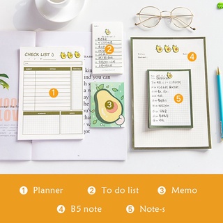 30 Sheets Ins Cute Sticky Notes Notebook Paper Memo Learning Hand Account Collage Material
