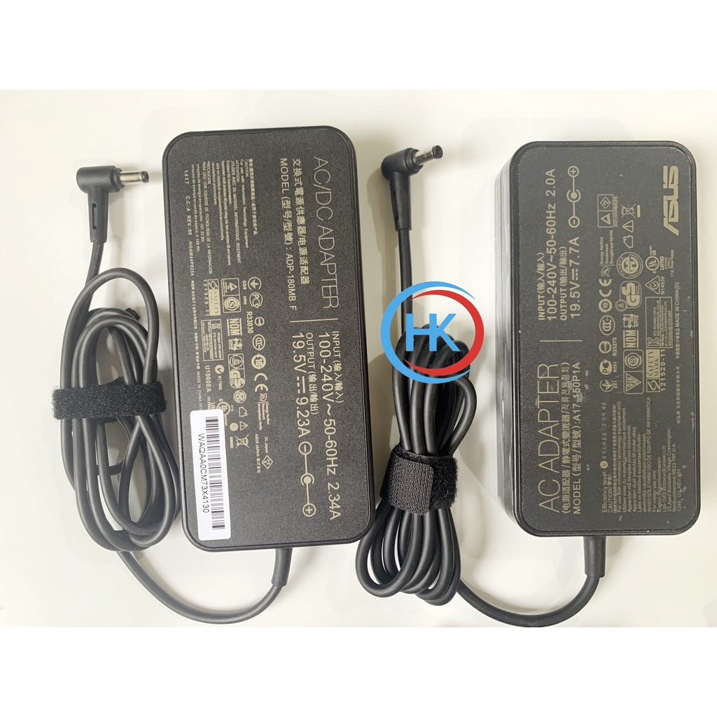 Combo Sạc Laptop Asus 45W 65W 90W 150W 180W Zin Loại 1