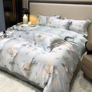 Bộ chăn ga tencel 60s mẫu new 2022