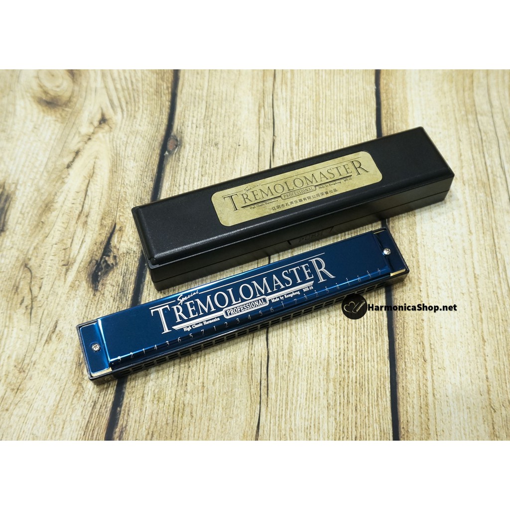🎵Kèn Harmonica 24 Lỗ 🎶 TREMOLO MASTER MH-24