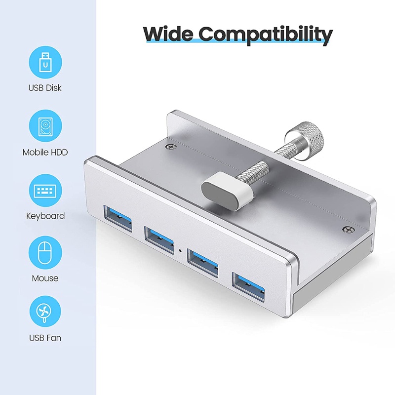 Bộ Chia 4 Cổng Usb 3.0 Tốc Độ Nhanh Tiện Dụng | BigBuy360 - bigbuy360.vn