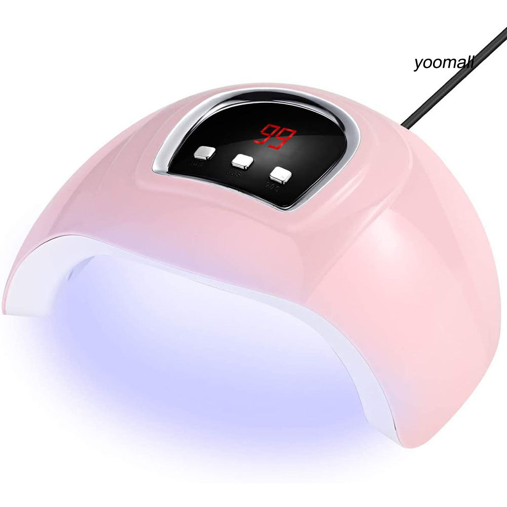 [Hàng mới về] Đèn Sấy Khô Sơn Móng Tay Thiết Kế 18 Bóng Led Có 3 Chế Độ Điều Chỉnh Thời Gian