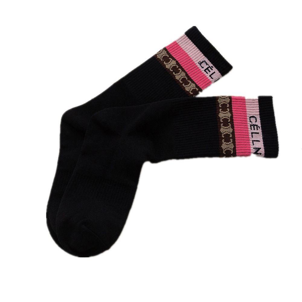 Vớ Cotton Họa Tiết Chữ DWAYNE Phong Cách Harajuku Thanh Lịch Dành Cho Nam Nữ