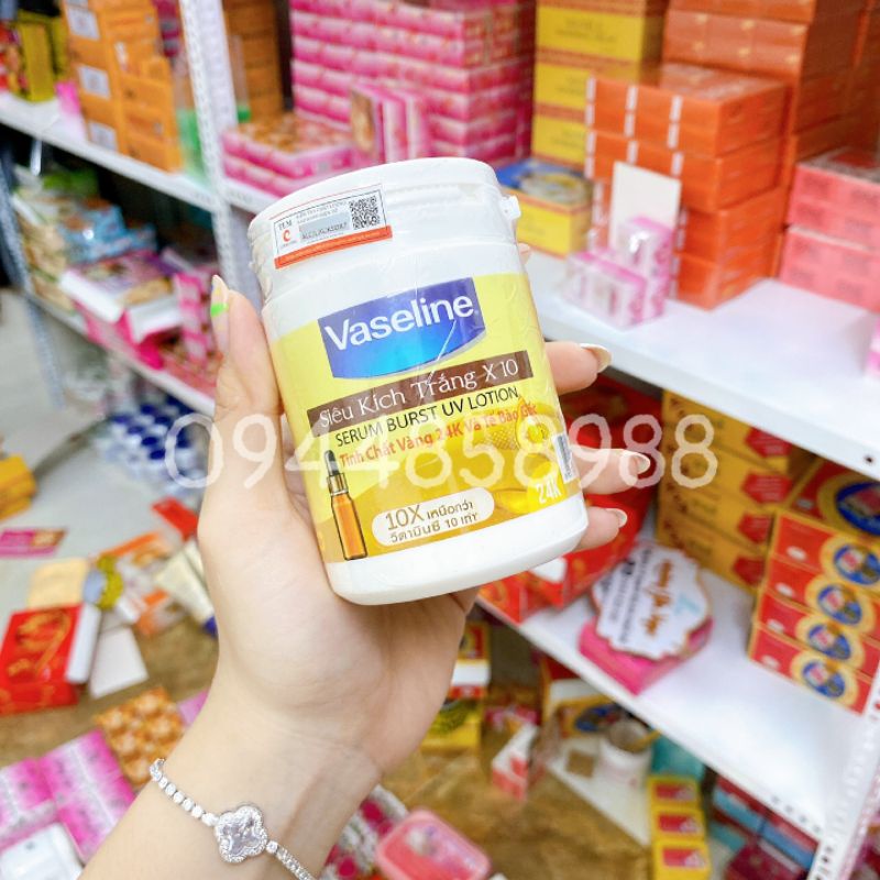 Kích trắng Vaseline chuẩn Thái 200g