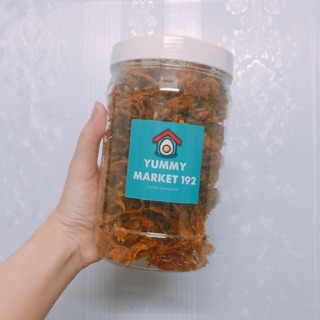 Mực xé tẩm vị cay