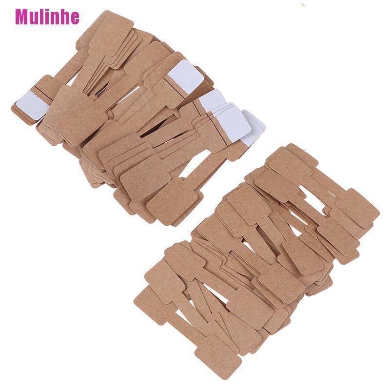 Set 50/ 100 nhãn giấy cứng ghi giá cho nhẫn/ vòng cổ