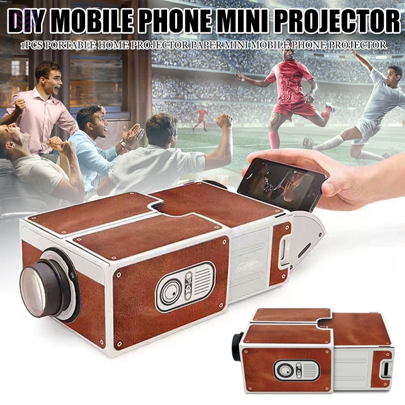 Máy Chiếu Mini Di Động Tiện Dụng Cho Gia Đình/ Tiệc