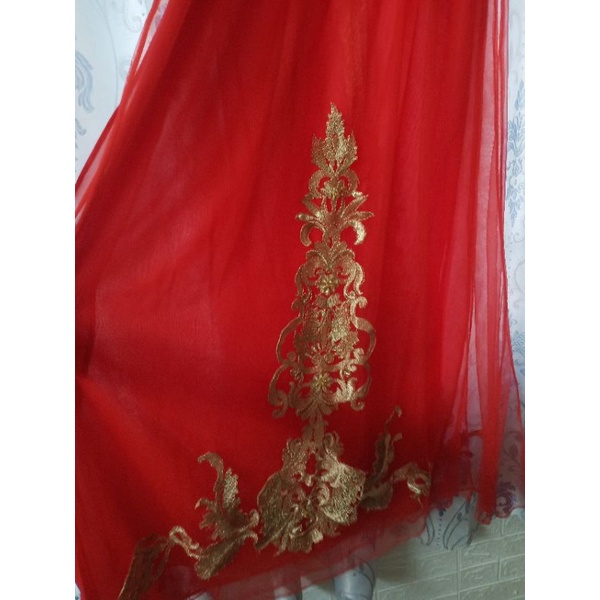 Áo dài cô dâu thanh lí