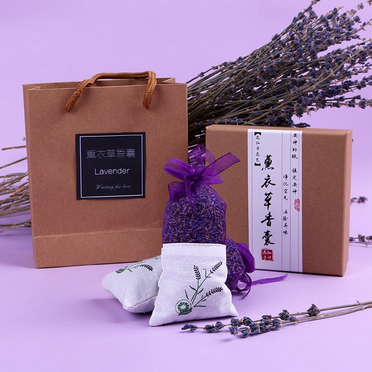 Túi thơm nụ hoa lavender khô - Mã: TS GD 101