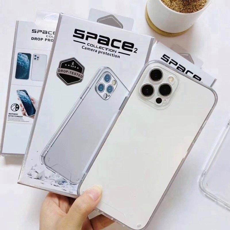 Ốp lưng iphone Space trong suốt BVC 6s/6splus/7/7plus/8/8plus/x/xr/xs/11/12/13/pro/max