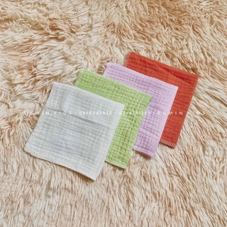 Khăn Mặt Xô Muslin Organic SUMIN Cho Bé