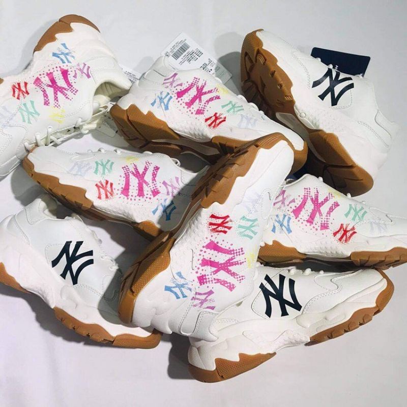 Giày thể thao MLB BIGBALL CHUNKY Graffiti NEW YORK YANKEES Nam Nữ