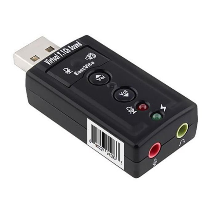 Usb Giả Lập Sound 3D 7.1 - Đầu Ra Âm Thanh Chuẩn Seavision