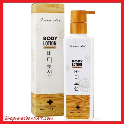 [Giá tốt] Sữa dưỡng thể Genie Anna Choi Body Lotion Whitening - 100% Authentic - Chính hãng