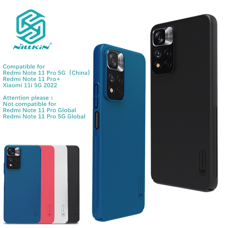 Ốp Điện Thoại Nillkin Bằng Nhựa PC Cứng Cao Cấp Cho Redmi Note 11 Pro 5G China / Redmi Note 11 Pro + / Xiaomi 11i 5G 2022