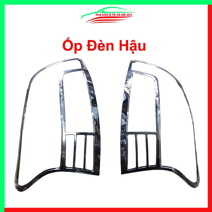 Ốp viền đèn pha hậu mạ crom Vios 2008-2009 chống trầy trang trí bảo vệ xe