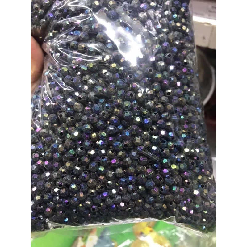 1kg hạt 6 li đen xà cừ