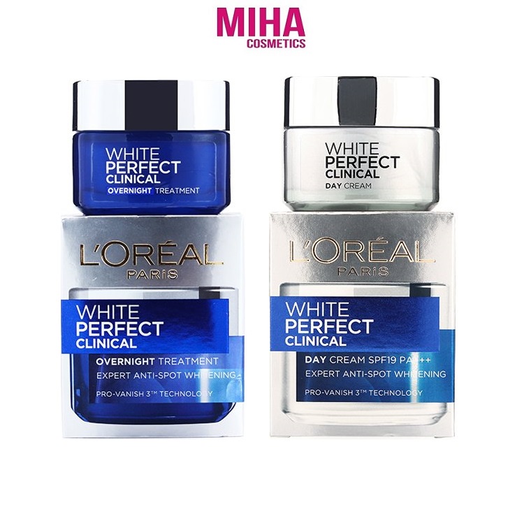 Kem Dưỡng Da LOREAL 50ml Trắng Mịn Giảm Thâm Nám Ngày Và Đêm