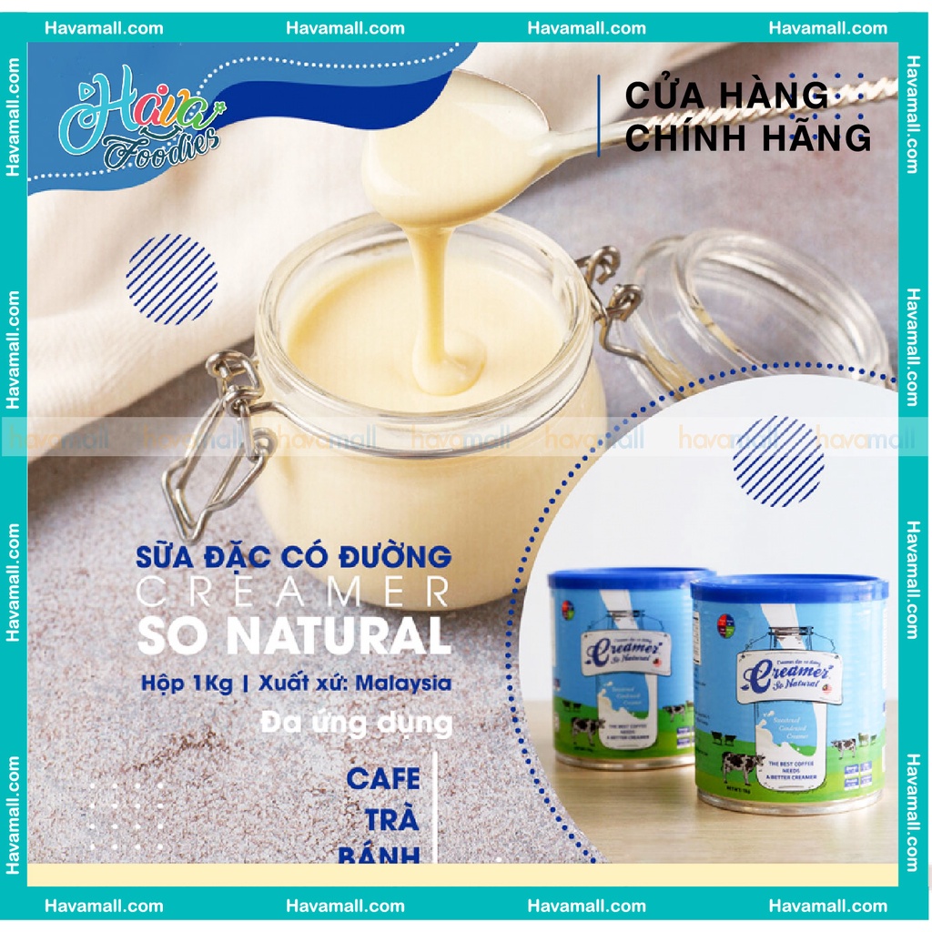Sữa Đặc Có Đường Suối Nguồn So Natural Malaysia 1kg