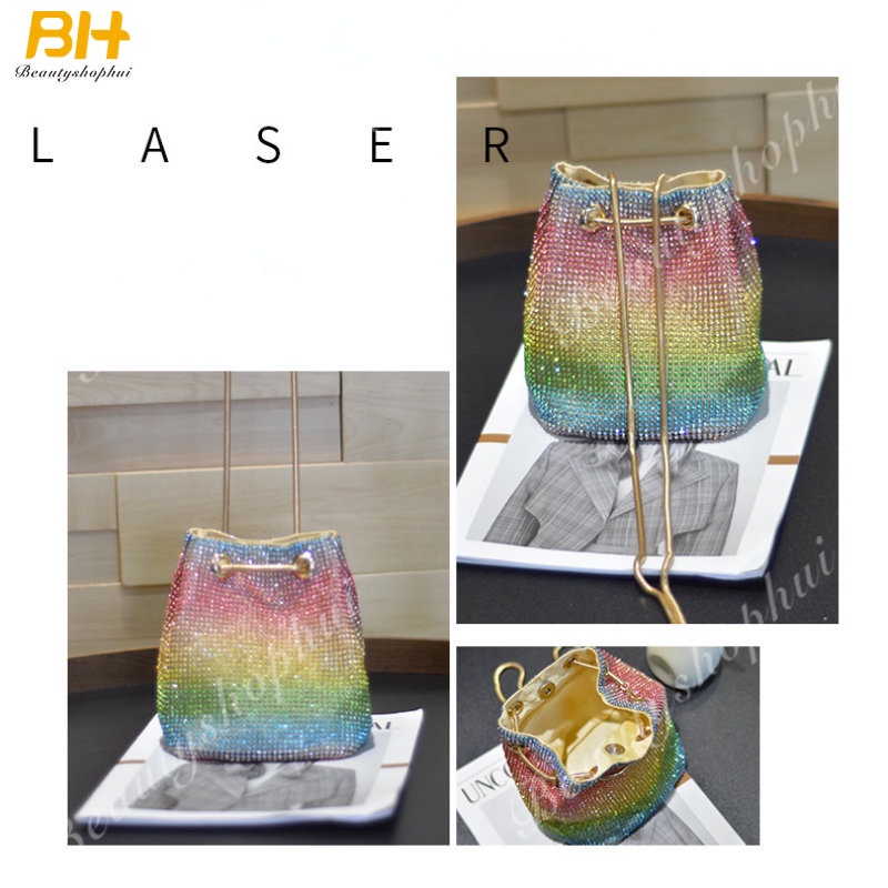 Túi Đeo Chéo Đính Đá Thời Trang Nữ Tính