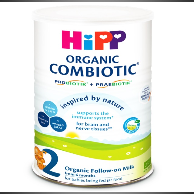 Sữa Hipp Combiotic Organic số 2 (800g)