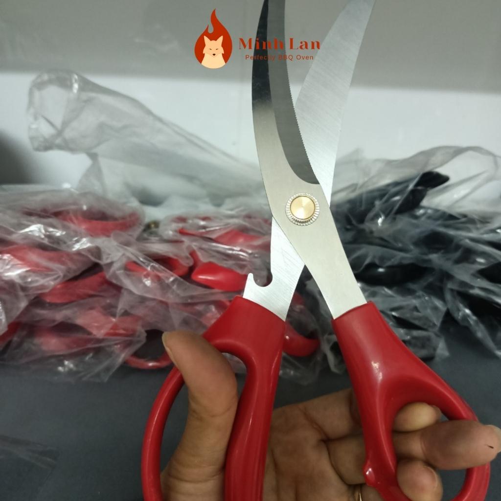 Kéo cắt thịt nướng cao cấp phong cách Hàn Quốc