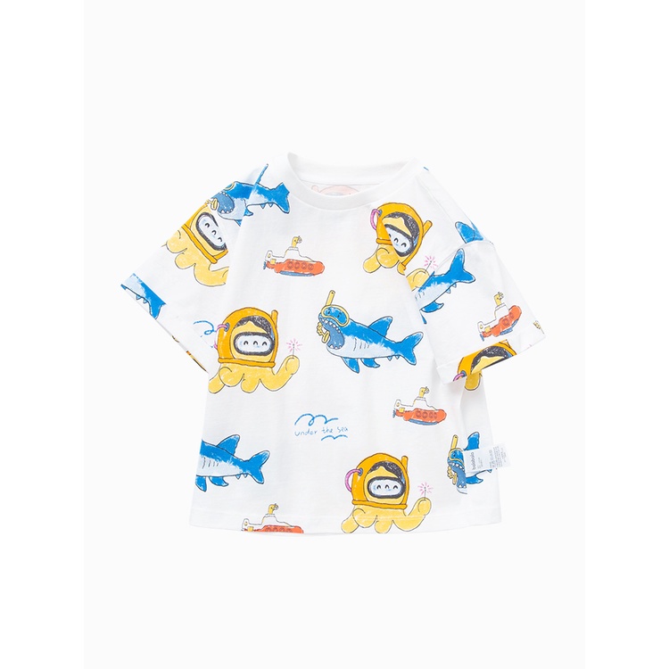Áo thun hình cá mập BALABALA - TODDLER dành cho bé trai 201222117102