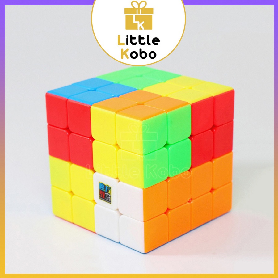 Rubik 4x4 Stickerless MoYu MeiLong MFJS Rubic 4 Tầng 4x4x4 Đồ Chơi Thông Minh